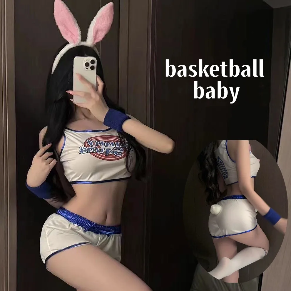 Space Lola Bunny Rabbit Cosplay Costume Rabbit Bunny Jam Costumes Women Girls Halloween Party Clothes Tops Shorts Outfit Set – AliExpress 200000532