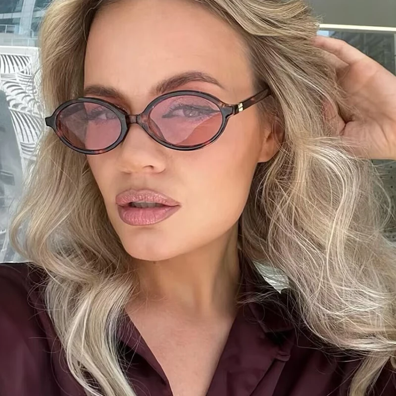 Fashion Oval Simple Literary Sunglasses Women Retro Small Frame Commuting Sunglasses Luxury Brand Design Travel Sunglasses UV400 – AliExpress