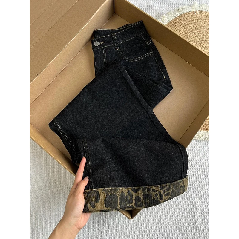 Streetwear Women Jeans New Bottoms 2025 Pantalon Femme High Waist Vintage Straight Y2k Wide Leg Pants Casual Chic Denim Trousers – AliExpress 200000345