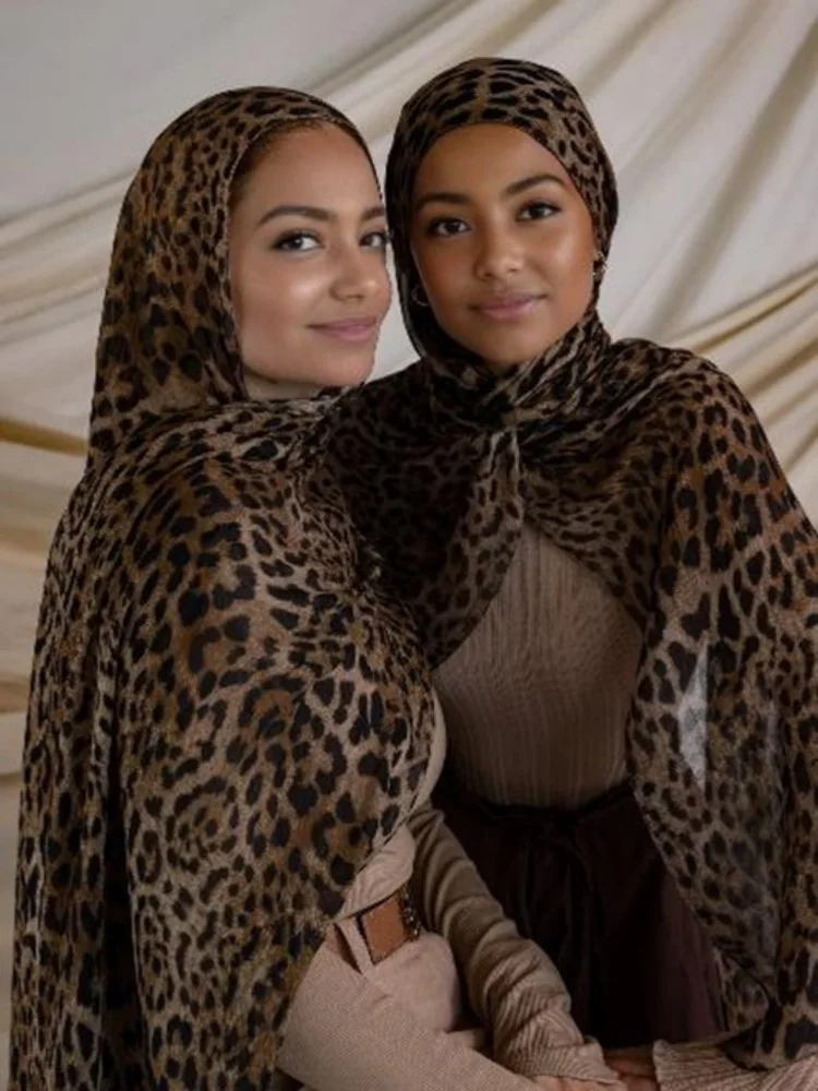 1Pcs Ramadan Hijab Leopard Print Women Bohemian Watercolor Soft Muslim Hijabs Floral Breathable Shawl Wrap Scarf Headscarf Warm – AliExpress 200000345