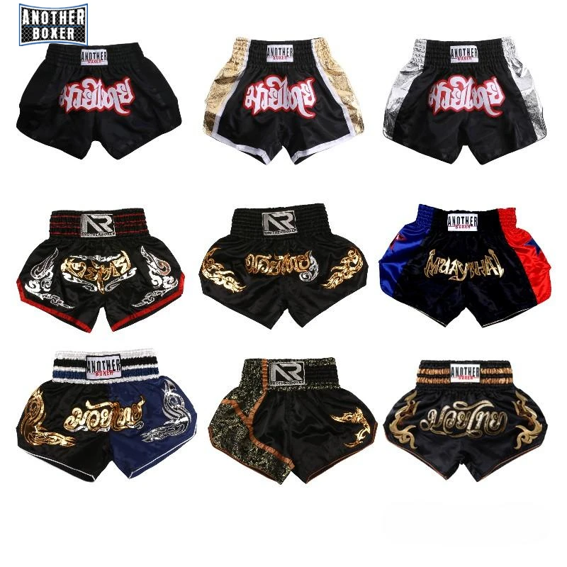 Boxing Shorts for Men Women Children, High Grade Muay Thai Man, Black BJJ Shorts, ONE Championship Quick-Dry Training MMA Pants – AliExpress