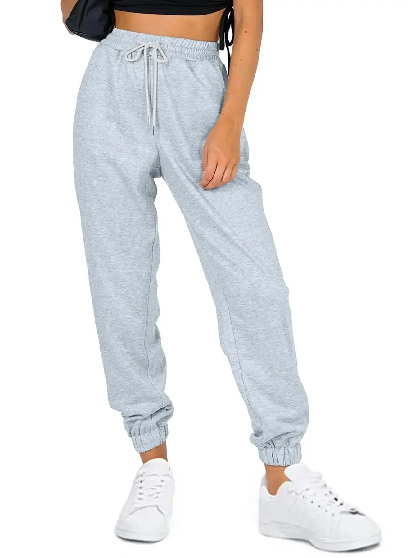 Women’s low-rise cinch sweatpants , high-waisted athletic joggers – AliExpress