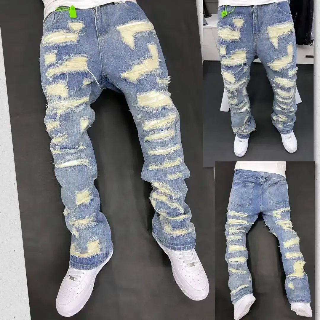 Vintage American Style Jeans , Tear-Resistant Denim Pants, Clean Cut, Hip Hop Culture Inspired Story – AliExpress