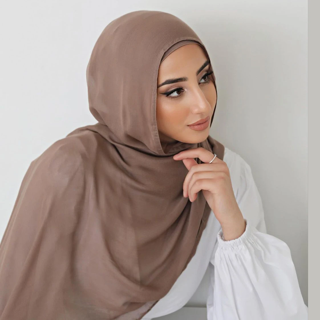 Muslim Modal Hijab Rayon Cotton Shawls For Women Plain Scarf Big Size Headscarf Islamic Turban Headband 190*85cm – AliExpress 200000345