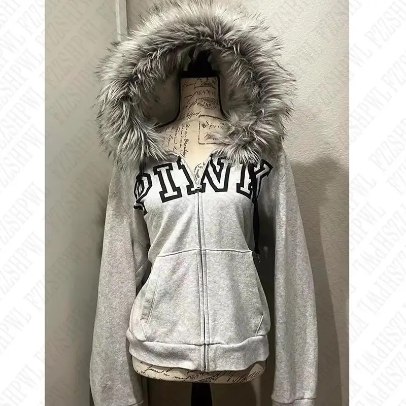 2025 Y2k Women Gothic Hip Hop Fashion Graphic Punk Letter Print Zip Up Hoodies Aesthetic Harajuku Hoodies Clothes Streetwear – AliExpress