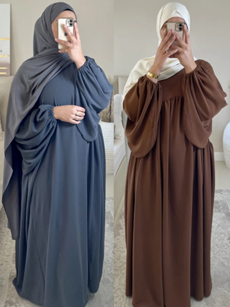 Eid Plain Modest Khimar Abaya Dubai 2024 Muslim Islam Arabic Palestine Abayas For Women Kaftan Dress Caftan Robe Femme Musulmane – AliExpress 200000345