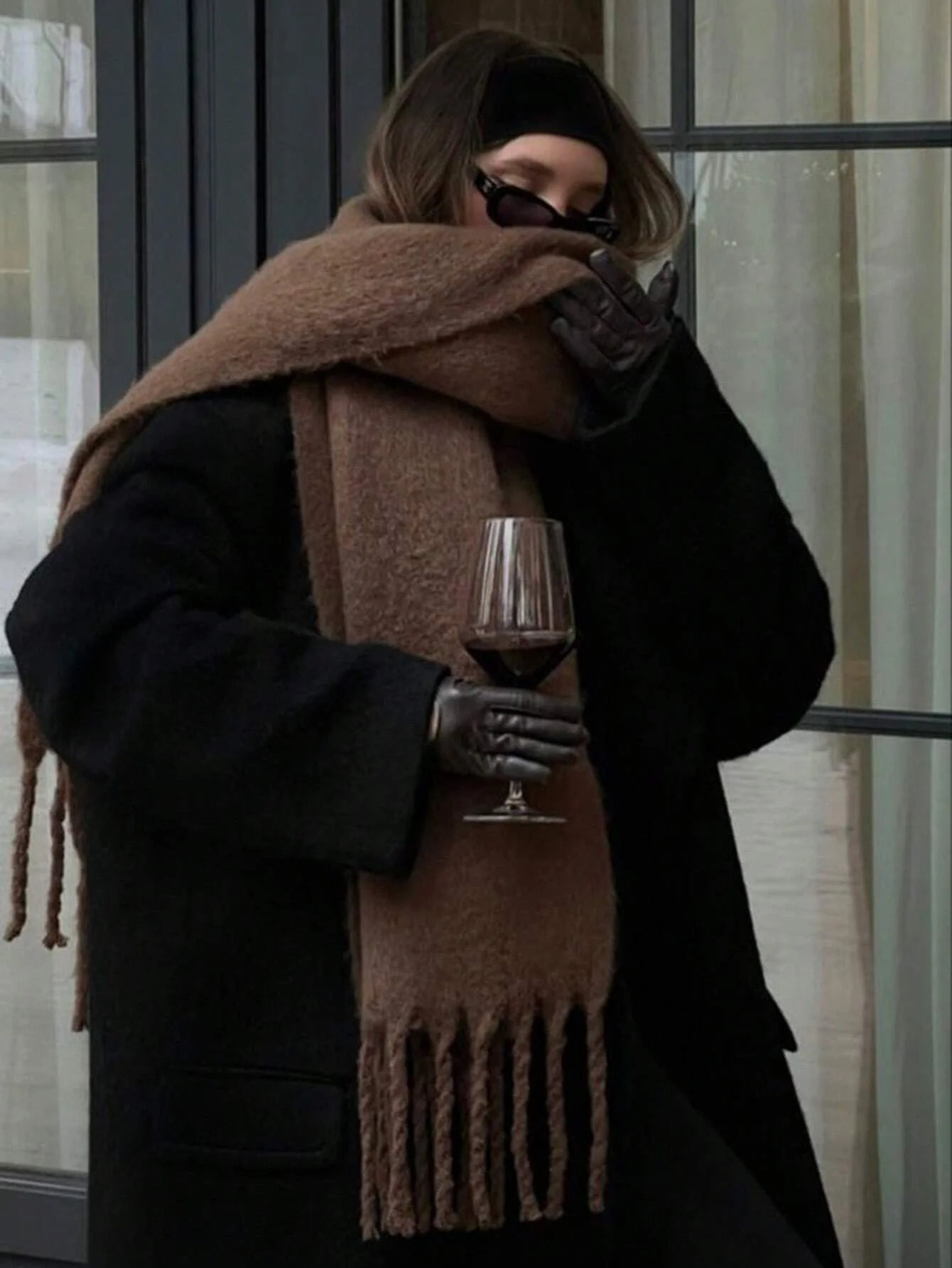 Winter Scarf Women Luxury Autumn Winter Cashmere Scarf Thickened Warm Shawl Classic Tassels Fluffy Scarf Solid Color Soft Shawl – AliExpress